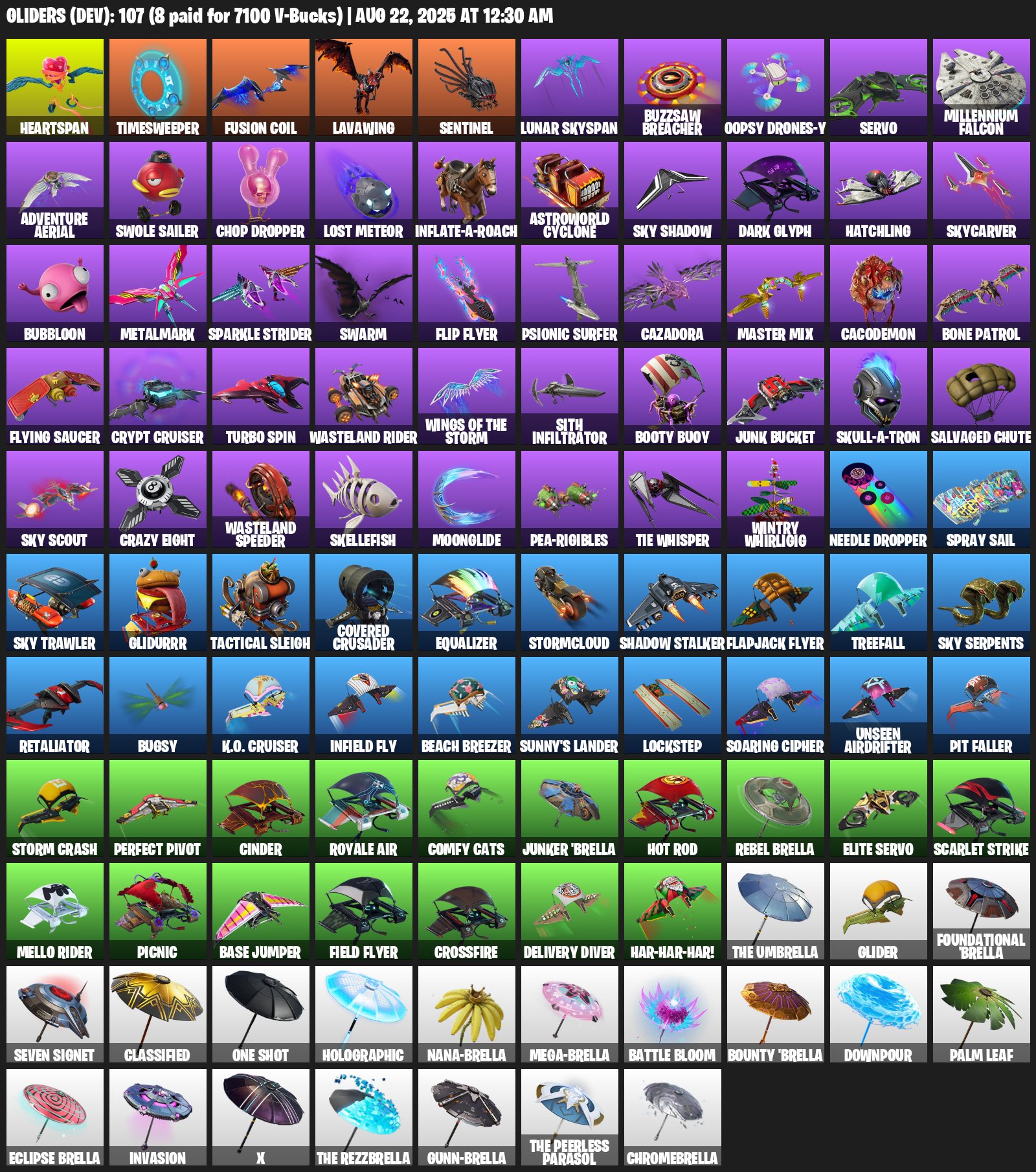 🎨 152 скина | 🌟 Fortnite аккаунт