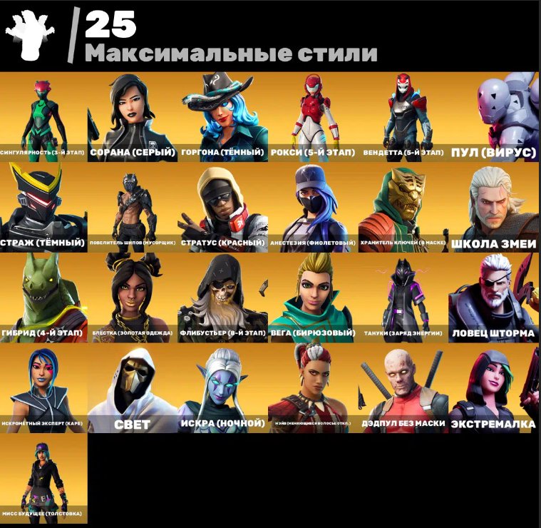 💖 63 скина | 🌟 Fortnite аккаунт