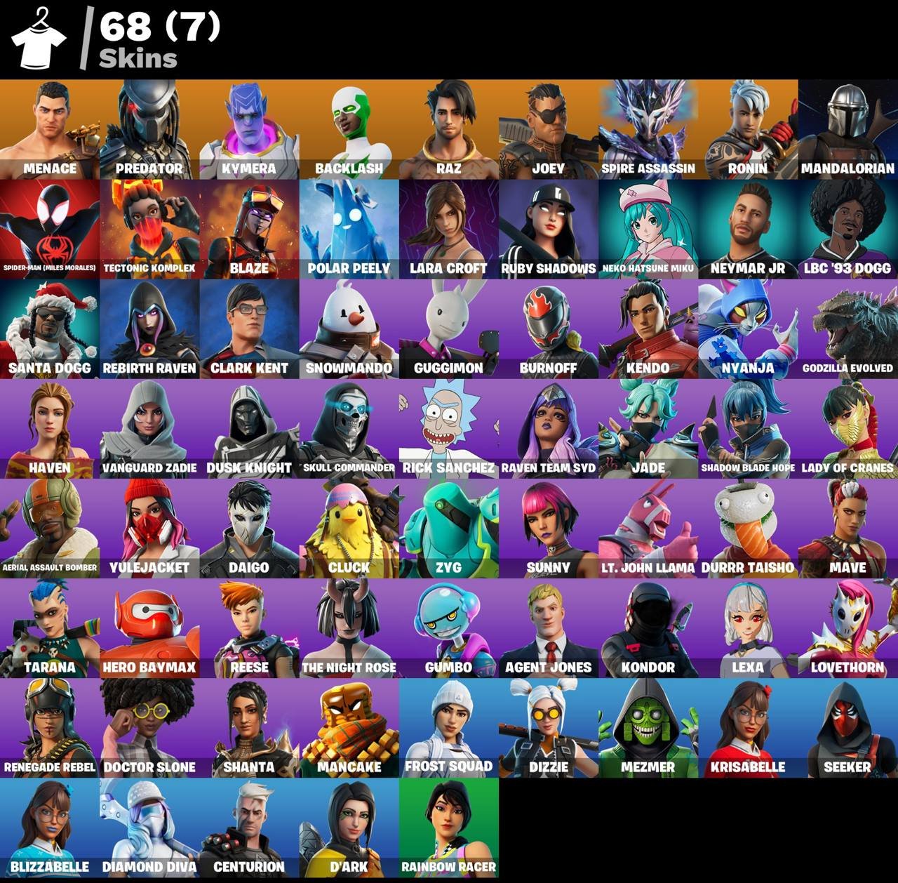 💥69 скинов | 🌟 Fortnite аккаунт