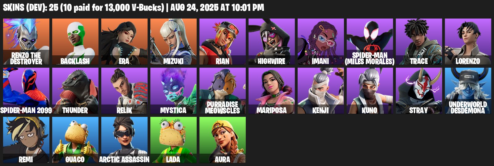 🎨 30 скинов | 🌟 Fortnite аккаунт