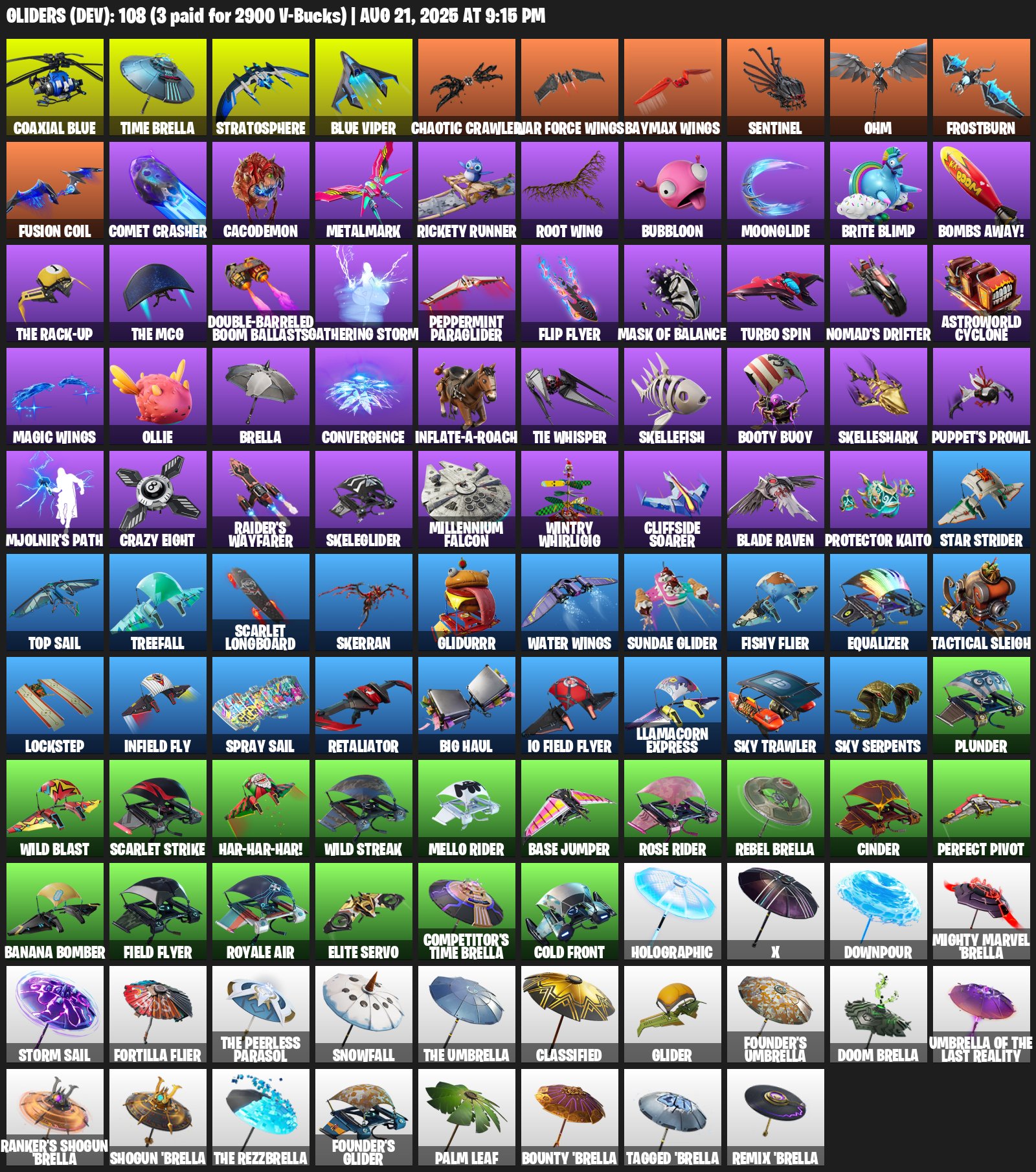 🎨 145 скинов | 🌟 Fortnite аккаунт