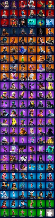 🎨 144 скинов | 🌟 Fortnite аккаунт