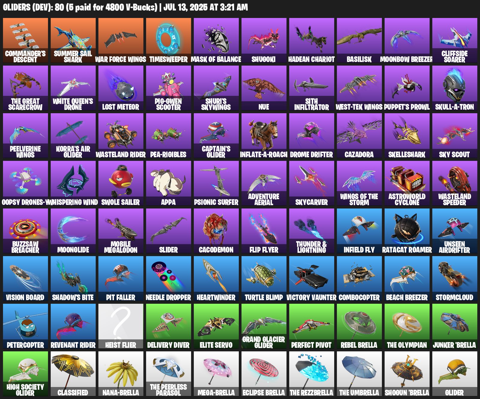 🎨 72 skins | 🌟 Fortnite account
