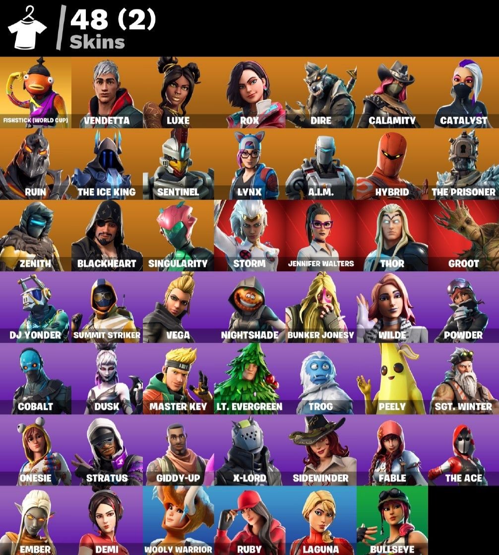 💖 48 скинов | 🌟 Fortnite аккаунт
