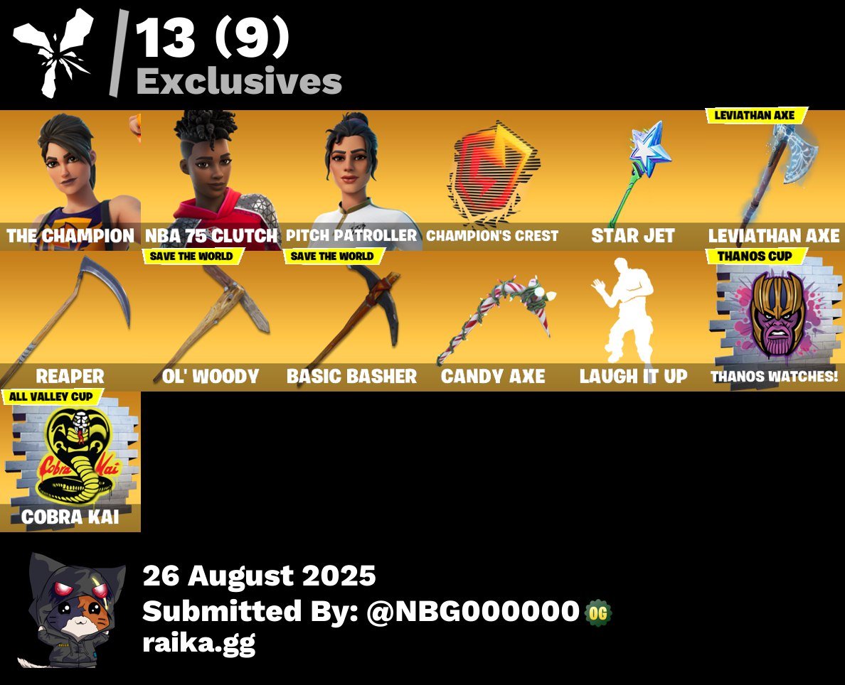 🎨 276 скинов | 🌟 Fortnite аккаунт