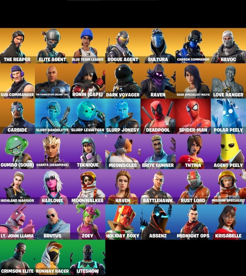 💼 Полный доступ[ПК] 65 скинов | 🌟 Fortnite аккаунт