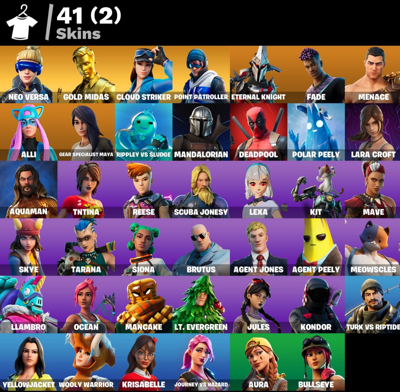 💫 41 скин | 🌟 Fortnite аккаунт