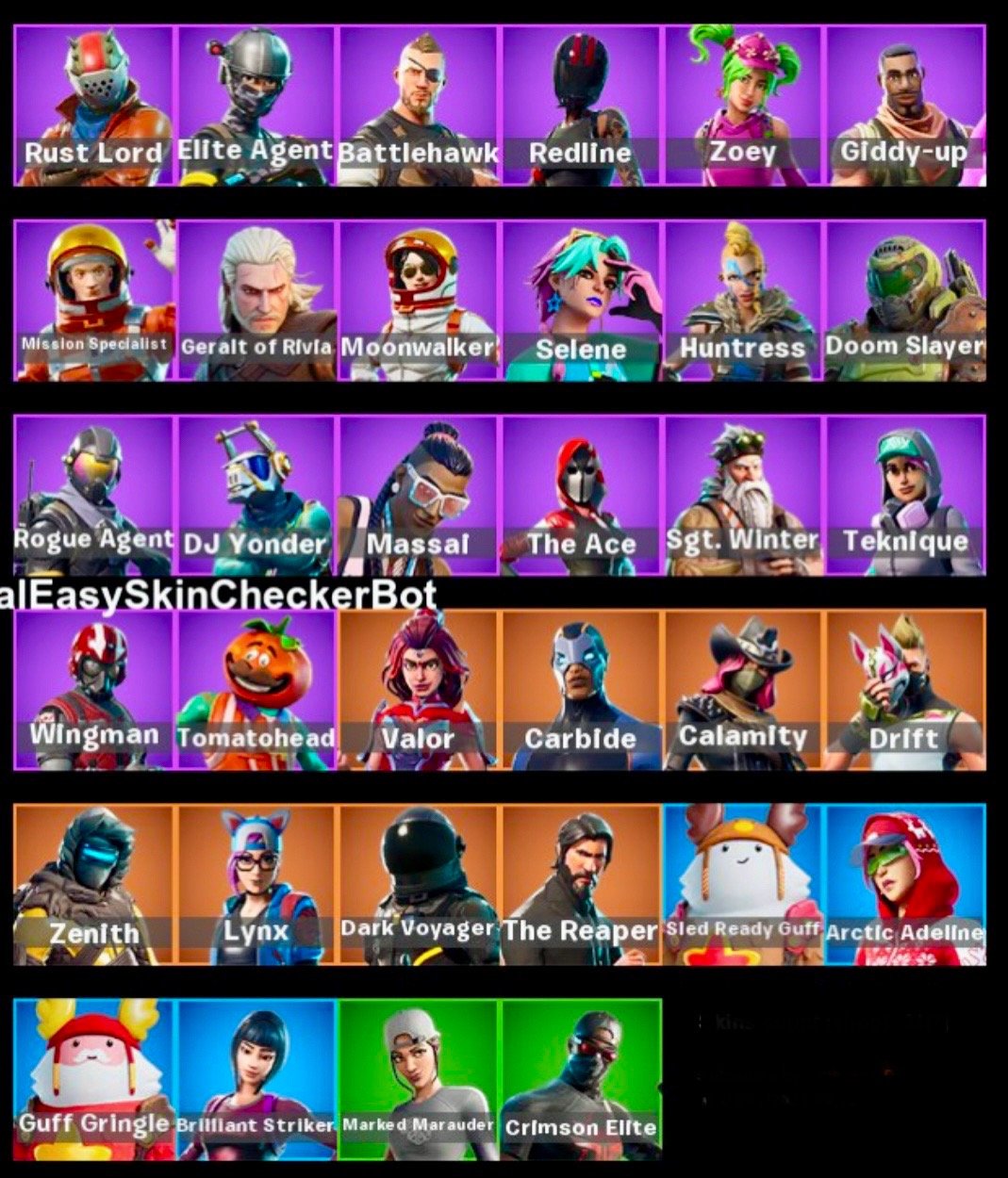 🎨 50 скинов | 🌟 Fortnite аккаунт